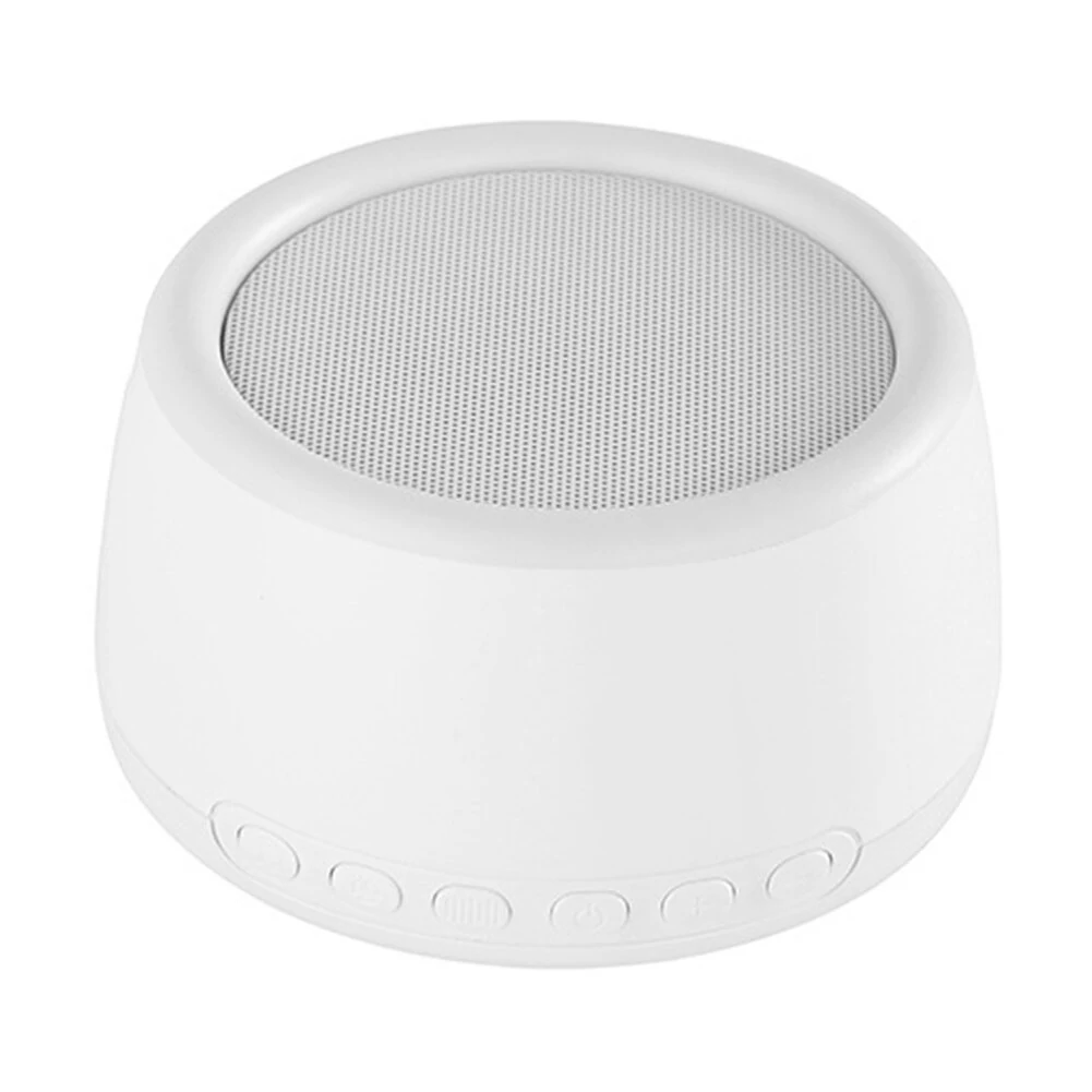 (image for) Portable White Noise Sleep Machine Bluetooth Speakers Sleep Meter With 24 Soothing Sounds Night Lights Memory Function Timer